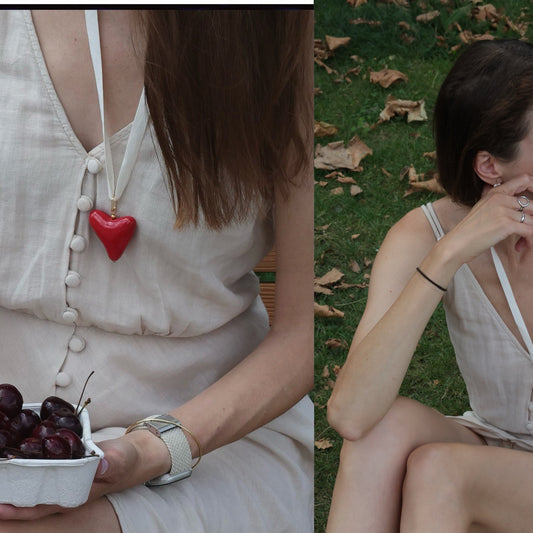 Кулон у формі серця