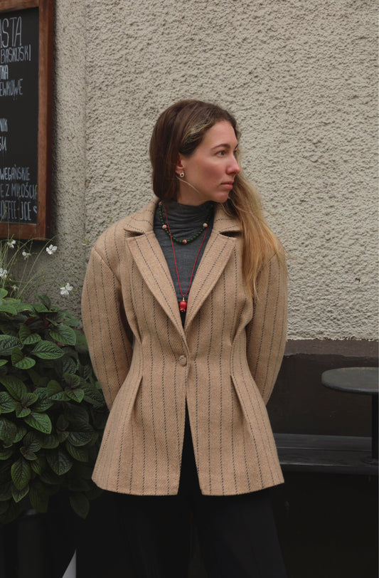 Намисто з зеленого авантюрину, тонованого кварцу та рожевої яшми