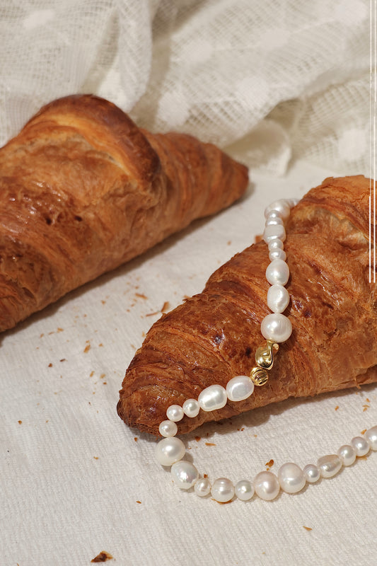 Намисто з міксу натуральних перлів