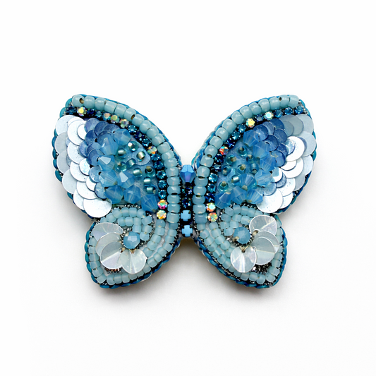 Broszka „Błękitny Motyl”