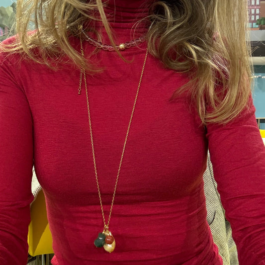 Намисто з барочною перлиною