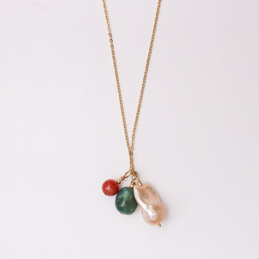 Намисто з барочною перлиною