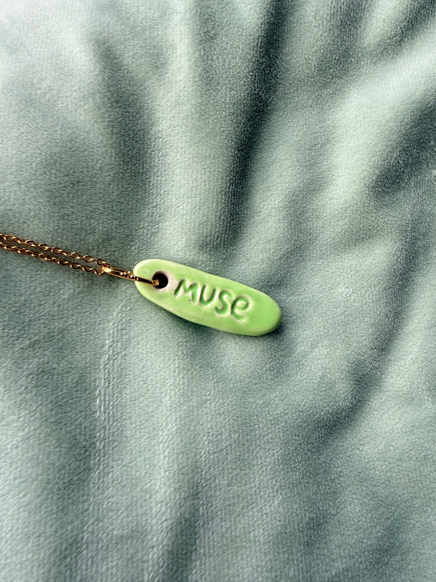 Naszyjnik Muse Green – równowaga