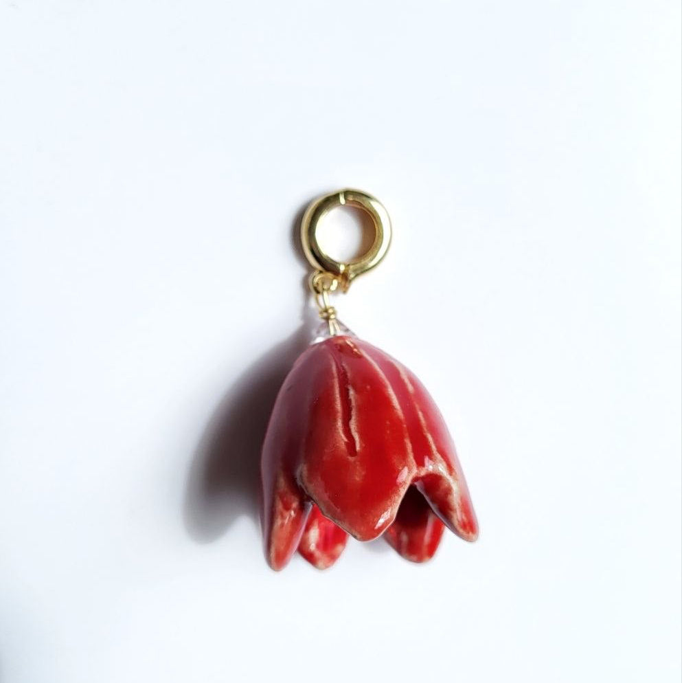Floréal Bell Charm Scarlet